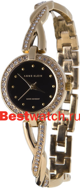 Часы Anne Klein Crystal 9352BKGB